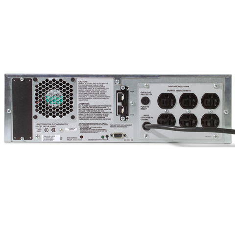 APC Smart-UPS XL 1400VA BLACK Rackmount 3U SU1400RMXLB3U