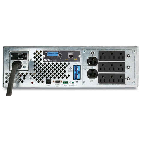 APC Smart-UPS XL 2200 RM 3U Network Package for Server Rooms SUA2200R3XLNETPKG