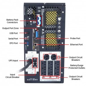 APC Smart-UPS XL 2200VA 1850W Tower 120V SUA2200XL - Refurbished