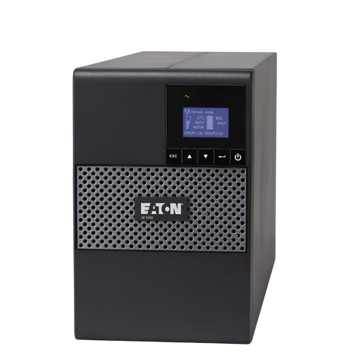 Eaton 5P 1440VA 1100W Tower 120V Output: (8) NEMA 5-15R, 5P1500 - Refurbished
