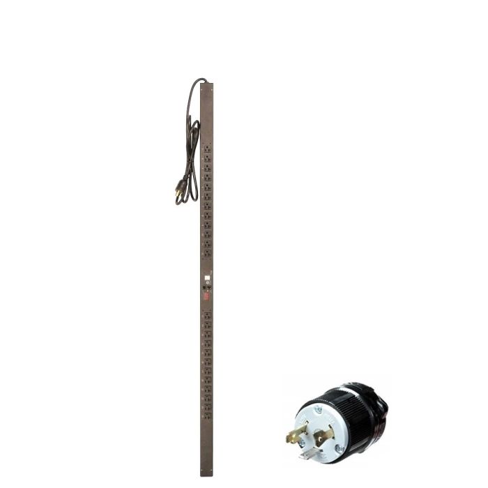 APC AP7830 Rack PDU, Metered, 0U, 20A, 1920VA, 120V, Output: (24) 5-20R - Refurbished
