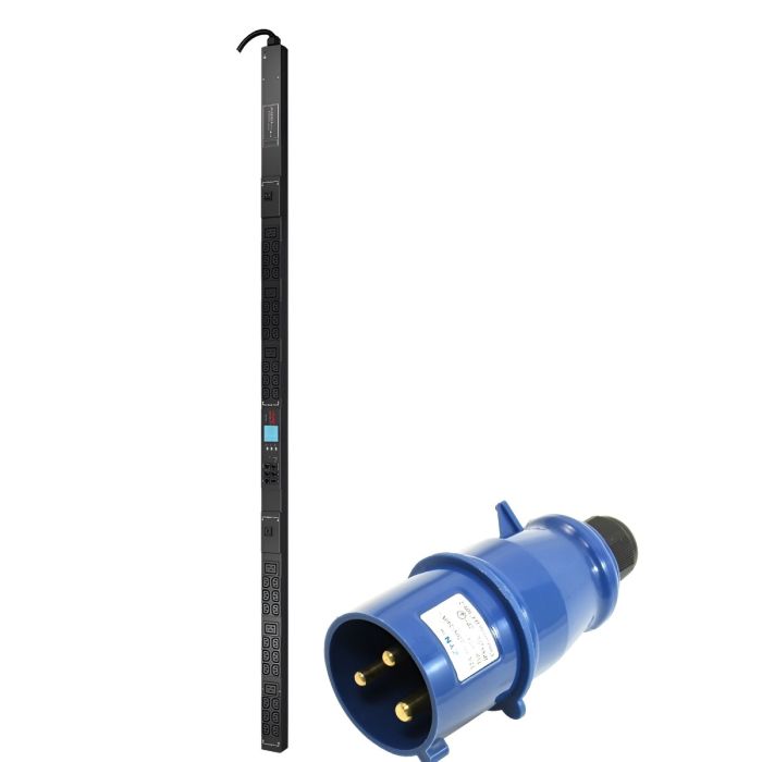 APC AP8853 Metered Rack PDU 2G, 0U, 200-230V 32A, Output:(36)C13 & (6)C19 - Refurbished
