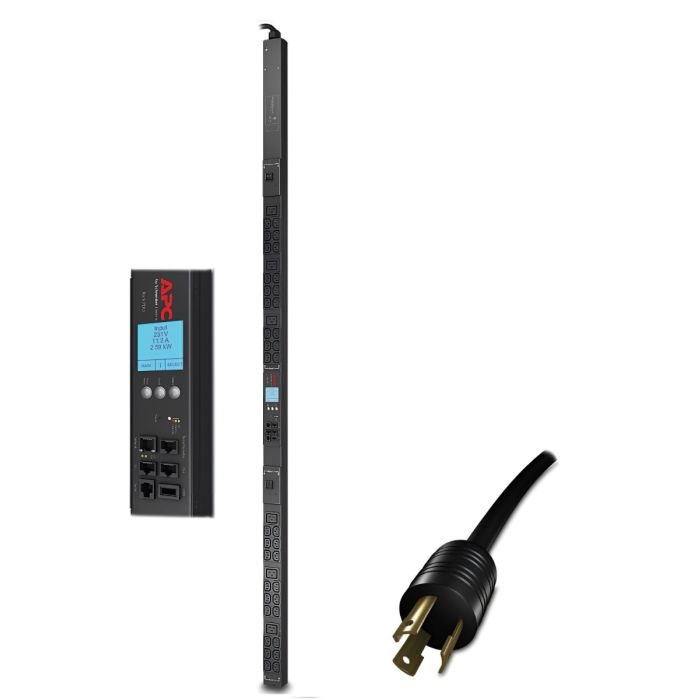 APC AP8841 Rack PDU 2G 5000W Metered 0u 200-208V 30A Output:(36)C13 & (6)C19 - Refurb
