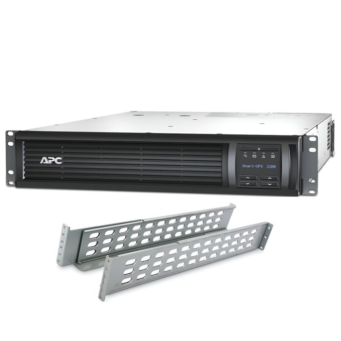 APC SMT2200RM2U Smart-UPS 1920VA 1920W LCD RM 2U + Rail Kit, 120V-20A - Refurbished