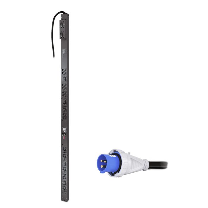 APC AP7841 Rack PDU Metered 4992VA 30A 200-240V, Zero U, IN: IEC 60309 2P+E - Refurbished