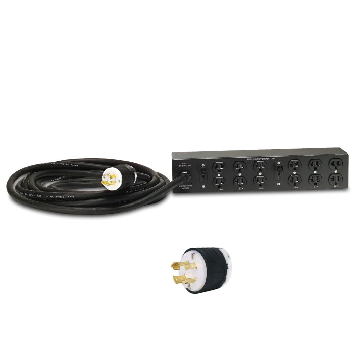 APC AP7582 Basic Rack PDU Extender, 2U, 200V-208V 30A L14-30P, (12)5-20R - Refurbished