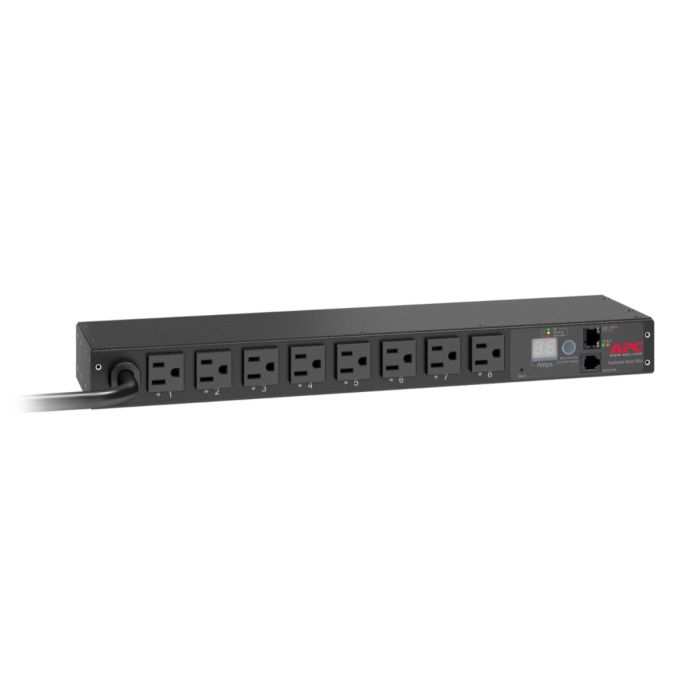 APC AP7901 1U Rack PDU - L5-20P 20A Input, 120V, (8)5-20 - Refurbished