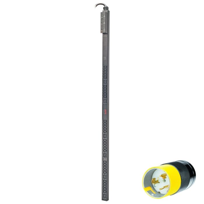 APC AP7568 Rack PDU, Basic, 0U, 12500W, 35A, 208V, Output:(30) C13, (6) C19 - Refurbished
