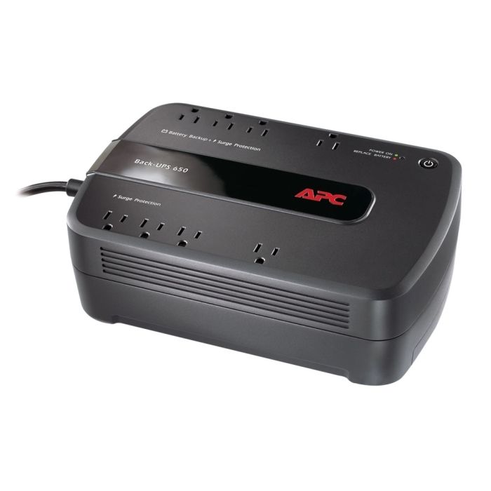 APC Back-UPS 650VA 390W 120V BE650G1 - Refurbished
