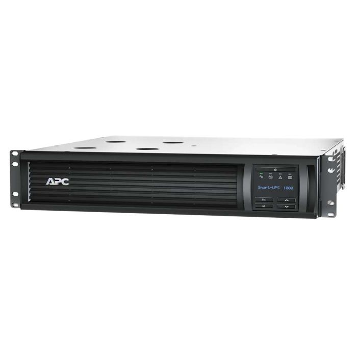 APC Smart-UPS 1000VA 700W LCD 120V RM 2U Output: (6)5-15R, SMT1000RM2U - Refurbished