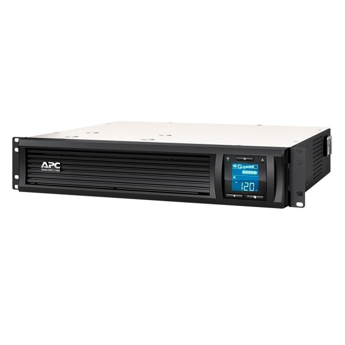 APC Smart-UPS C 1000VA 600W LCD RM 2U 120V SMC1000-2U - Refurbished
