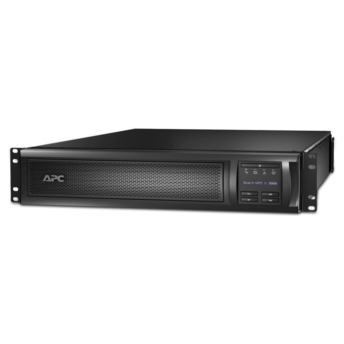APC Smart-UPS X 3000VA 2700W LCD RM 2U Network Card AP9631 200-240V SMX3000RMHV2UNC - Refurbished
