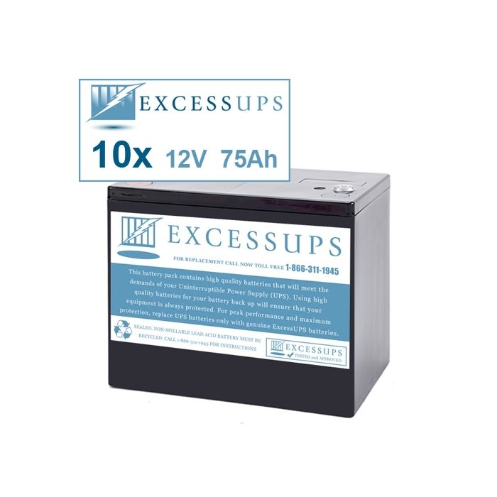 Best Power FERRUPS FE-12.5K Compatible Replacement Battery Set