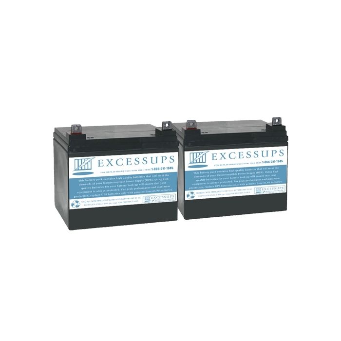 Best Power Fortress LI 2.0KVA BAT-0065 Compatible Replacement Battery Set