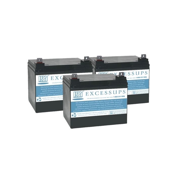 Best Power Fortress LI 3.0KVA BAT-0065 Compatible Replacement Battery Set