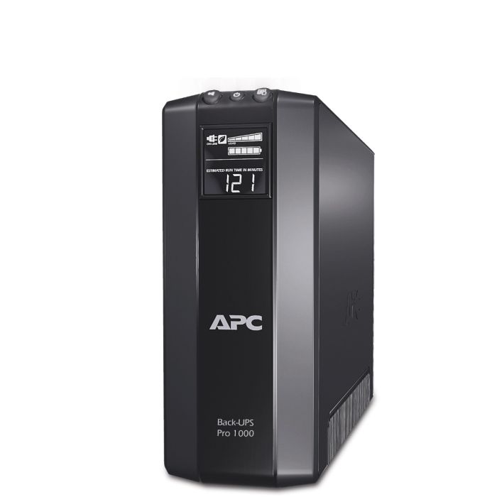 APC Back-UPS Pro 1000VA 600W Tower 120V 15A Output: (8)5-15R, BR1000G - Refurbished
