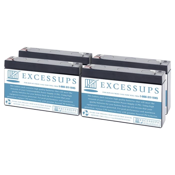 Eaton 750VA 5P750R Compatible Replacement Battery Set