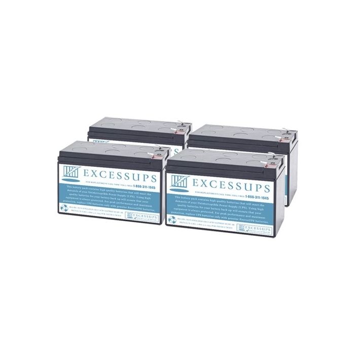 Eaton PowerRite Pro II 1000 Rackmount Compatible Replacement Battery Set