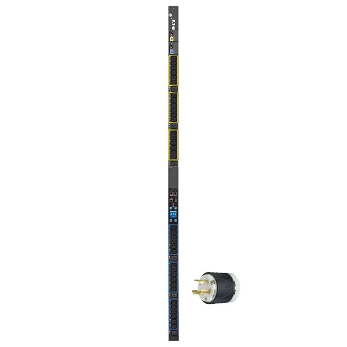Eaton Metered EMI104-10 PDU 0U 5760W 24A 200-240V, Outlets:(36)C13 & (6)C19 - Refurbished