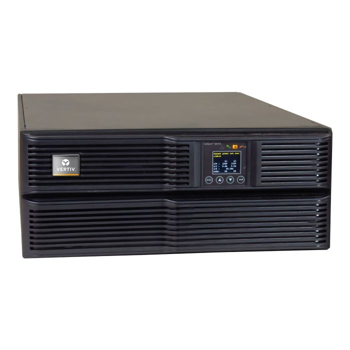 Liebert Vertiv GXT4 6000VA 4800W RM 4U 120V/208V Split Phase GXT4-6000RT208 - Refurbished
