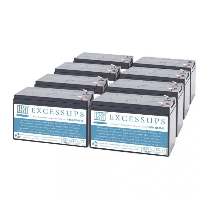 IBM 5395-3AX 3000VA 2700W LCD RM 3U Compatible Replacement Battery Set