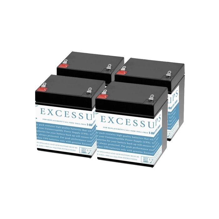 Liebert GXT3-1000MT120 Compatible Replacement Battery Set