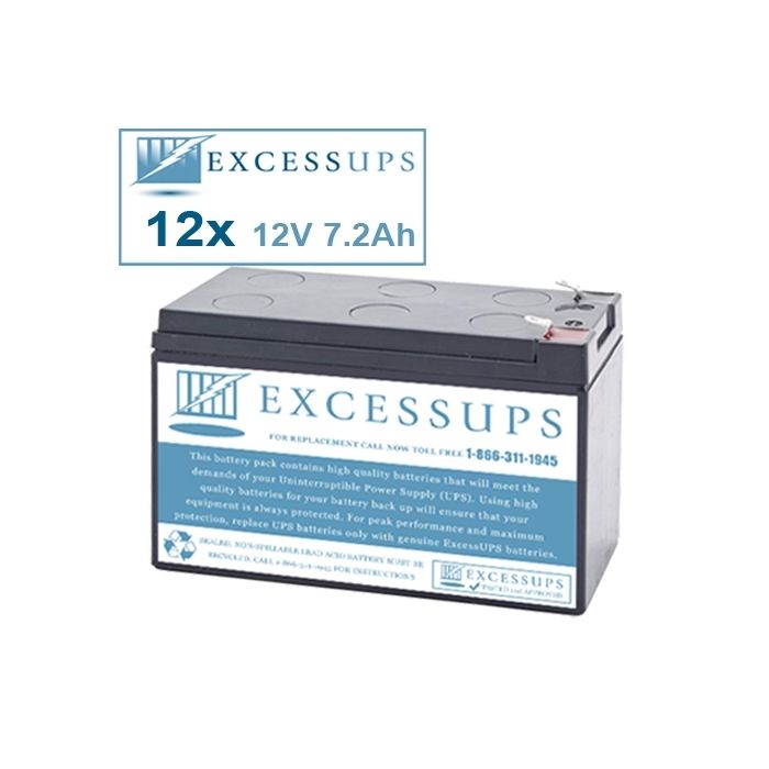 MGE Pulsar Evolution EXB 2200 Compatible Replacement Battery Set