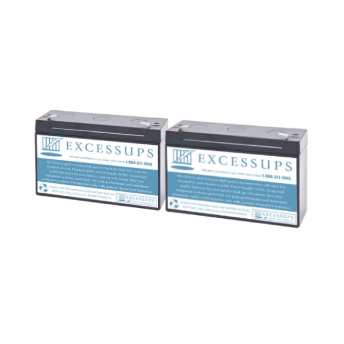 Minuteman A 500/2 Compatible Replacement Battery Set