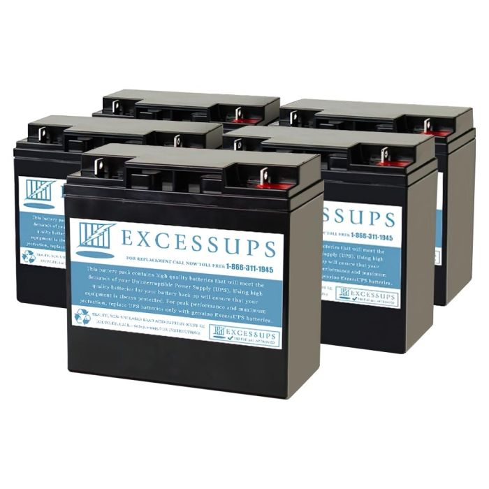 Minuteman BP60V17 Compatible Replacement Battery Set