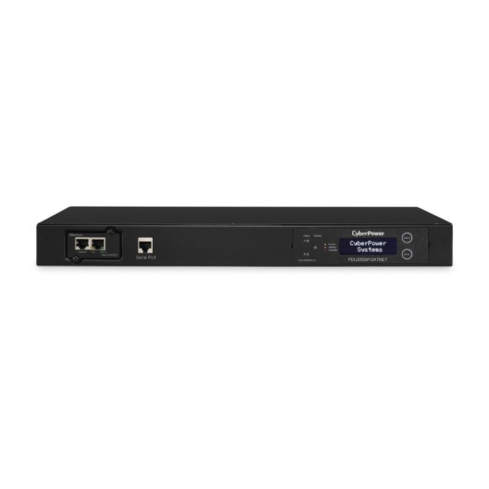 CyberPower PDU20SW10ATNET Rack PDU, Switched, 20A 120V (10)5-20R Output - Refurbished