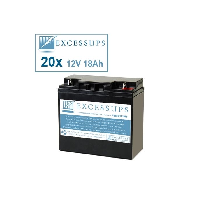 Powerware Prestige 6000 Extended Compatible Replacement Battery Set