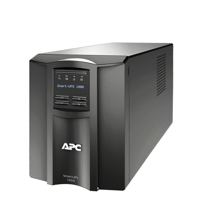 APC Smart-UPS 1000VA 700W LCD Tower 15A 120V Output: (8) 5-15R, SMT1000 - Refurbished