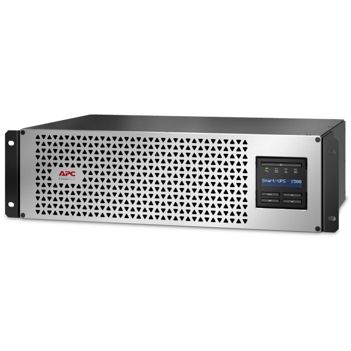 APC SmartConnect-UPS 1500VA 1350W Li-Ion RM 3U Output:(6)5-15R, SMTL1500RM3UC -Refurb
