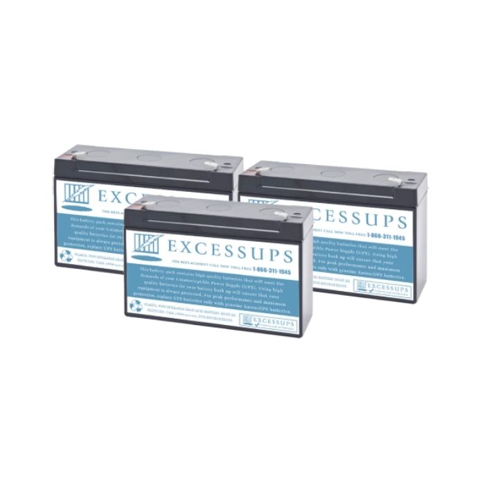 Tripp Lite 850VA OMNISMART850PNP Compatible Replacement Battery Set