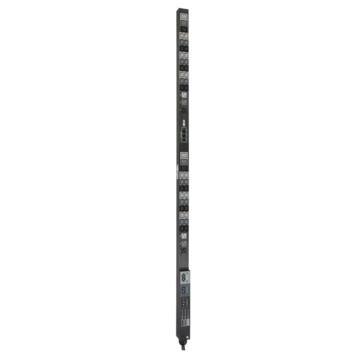 Tripp Lite PDU3MV6L2130 8.6kW Metered PDU, 0U, 208V, (36) C13, (6) C19 & (6) 5-15/20R Output, L21-30P 30A Input - Refurbished