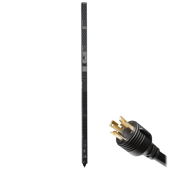 Tripp Lite PDUMV30HV2 Metered Rack PDU, Zero U, 208V-240V 30A L6-30P, (40)C13 & (8)C19