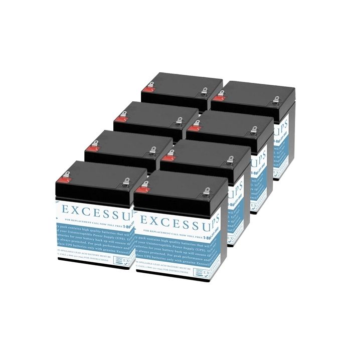 Tripp Lite SmartPro 3kVA SMX3000XLRT2UA Compatible Replacement Battery Set