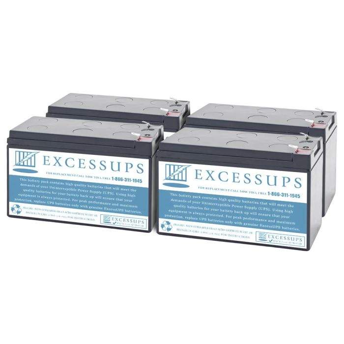Tripp Lite SUINT2200RT2U Compatible Replacement Battery Set