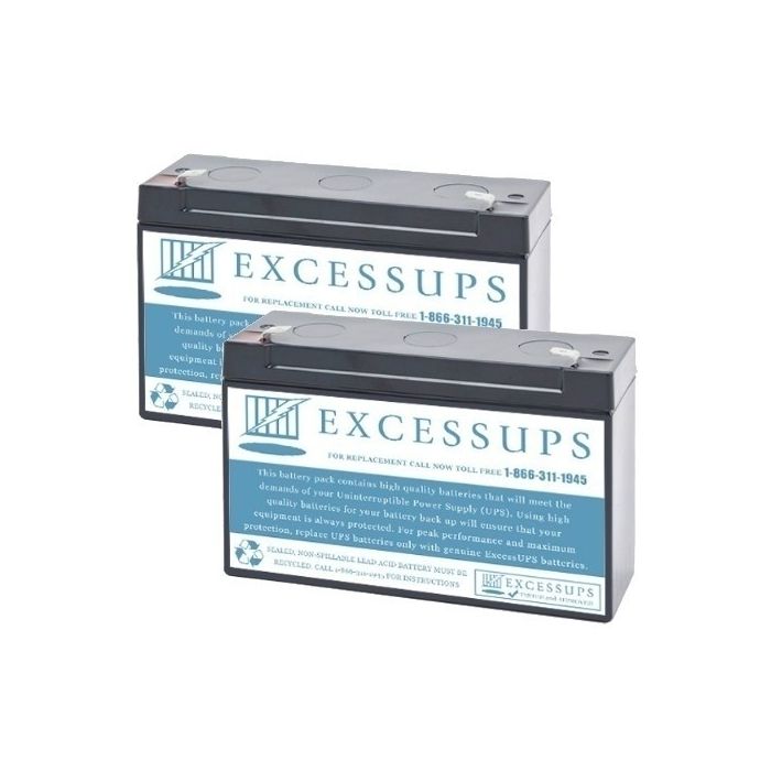 Tripp Lite TE600-V2 Compatible Replacement Battery Set