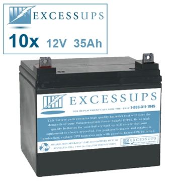 Best Power FERRUPS FE-10K Compatible Replacement Battery Set