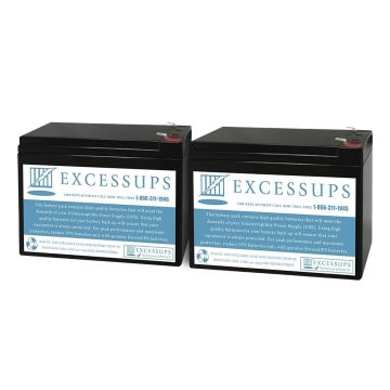 CyberPower 1500VA PP1500SWT2 Compatible Replacement Battery Set