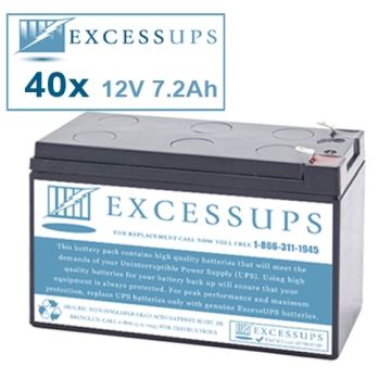 Liebert GXT240VBATT Compatible Replacement Battery Set