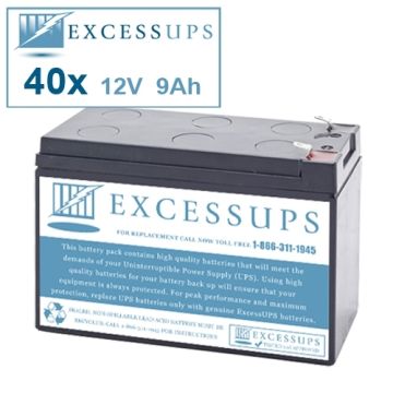 Liebert GXT3-10000T220 Compatible Replacement Battery Set