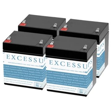 Liebert GXT3-500RT120 Compatible Replacement Battery Set