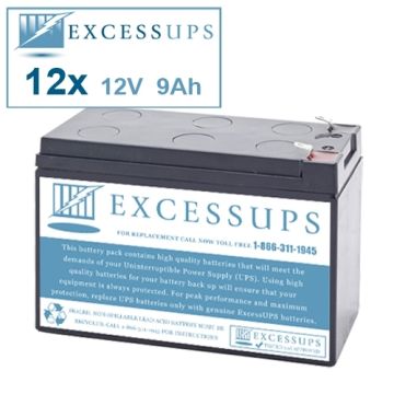 Liebert GXT4-5000RT208 Compatible Replacement Battery Set