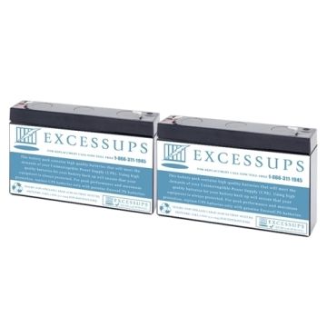 MGE Pulsar Evolution 500 Rack Compatible Replacement Battery Set