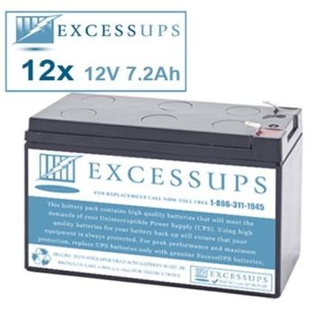 Minuteman MM3000 CP/2 Compatible Replacement Battery Set